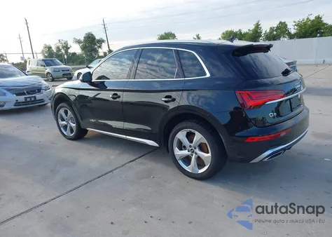 2022 Audi Q5 Premium Plus 45 Tfsi S Line Quattro S Tronic из США, поврежденный, VIN WA1EAAFY8N2013624